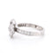 Bague 54 BOUCHERON - Collection Pivoine - Bague or blanc et diamants 58 Facettes 402