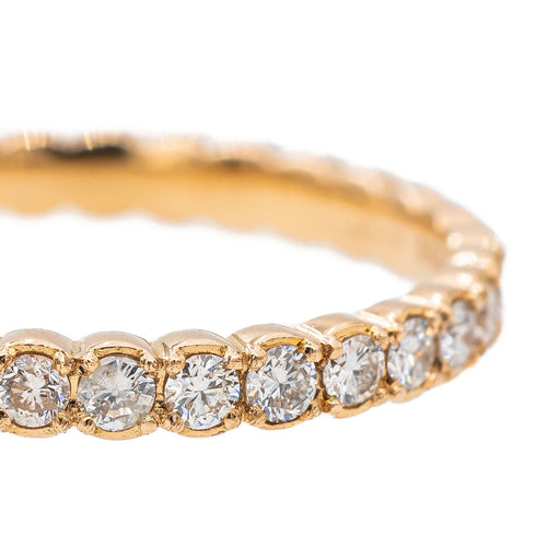 Bague 53 Ginette NY Bague Alliance Or jaune Diamant 58 Facettes 3056513CN