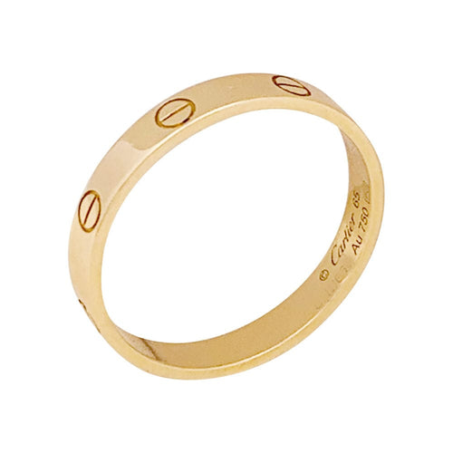 Bague 65 Bague Cartier "Love" or jaune. 58 Facettes 33958