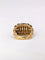 Bague 55.5 Bague fils d'or tressés diamants rubis émeraudes 58 Facettes J401