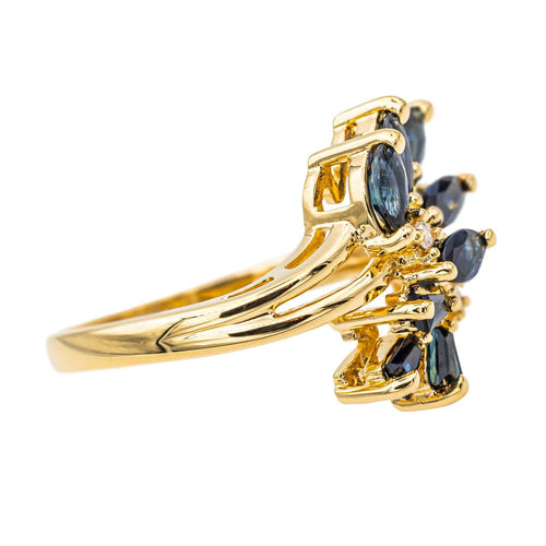 Bague 53 Bague Or jaune Saphir 58 Facettes 3548989CN