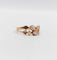 Bague 47 Bague antique toi et moi or rose 18k diamants taille roses (circa 1900) 58 Facettes A06295