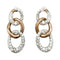 Boucles d'oreilles Boucles d'oreilles Pomellato, "Tango", en or rose et diamants. 58 Facettes 34057
