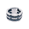 Bague 55 Bague Chanel,"Ultra", en or blanc, céramique noire et diamants. 58 Facettes 34342
