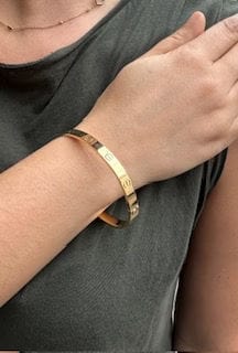 Bracelet CARTIER - bracelet Love en or jaune 58 Facettes BO/240004 NSS
