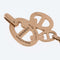 Pendentif Hermès - Pendentif "Chaine d'Ancre Enchainée" Or Rose Diamant 58 Facettes