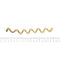 Bracelet vague en or jaune