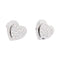 Boucles d'oreilles Boucles d'oreille Piaget "Coeur" or blanc, diamants. 58 Facettes 33963