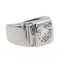 Bague 52 Bague Solitaire Or blanc Diamant 58 Facettes 2634243CN