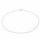 Collier Collier Maille forçat Or blanc 58 Facettes 3552525CN