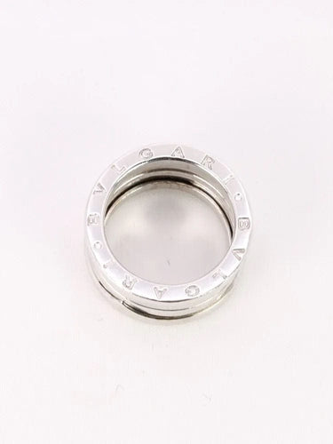 Bague BVLGARI - Bague B.zero1 Large or blanc 58 Facettes J532