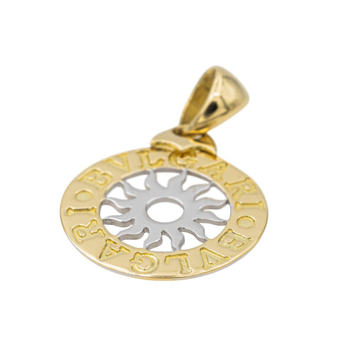 Bulgari Pendentif Tondo Or jaune