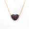 Collier Collier Pomellato Tabou en or rose et argent avec rhodolites 58 Facettes