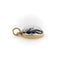 Pendentif Pendentif en cristal d'Essex de style édouardien en or jaune 58 Facettes A2002Q