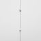 Collier Collier or blanc chaine alternée de diamants 58 Facettes 3674