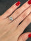 Bague solitaire or blanc et diamant 1,92 ct 58 Facettes