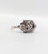 Bague 55.5 Bague Tank Art Déco or blanc, diamants et monture géométrique (circa 1920) 58 Facettes A06221