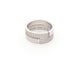 Bague 51 bague DINH VAN seventies mm en or blanc diamants 58 Facettes 260260