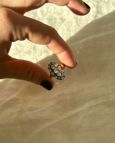 52 Antique ring XIXe century 58 Facettes