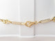 Collier Collier grain de café or jaune et blanc 58 Facettes GDC