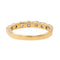 Bague 48 Bague Demi alliance Or jaune Diamant 58 Facettes 2699520CN
