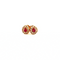 Boucles d'oreilles Puces d'oreilles Or Jaune 18k Rubis 58 Facettes B4BO-GS32226-17