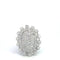 Bague en or blanc et diamants