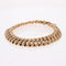 Bracelet Bracelet gourmette or rose vintage 58 Facettes CVBR75