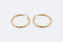 Boucles d'oreilles Oro Giallo Boucles d'oreilles créoles en or jaune 58 Facettes orc97