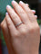 Bague 56 Alliance platine diamants 1 ct 58 Facettes J384