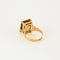 Bague 50,5 Bague cocktail or jaune et citrine 58 Facettes NAR0239