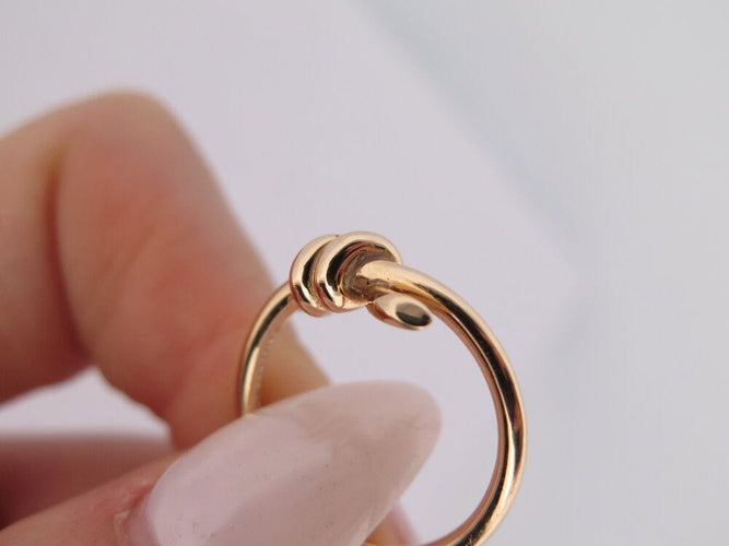 Bague 51 bague tiffany knot 70305275 en or jaune 18k 70305275 2.9gr ecrin 58 Facettes 268935