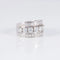 Bague 52 Bague Jonc Lignes Diamants 58 Facettes