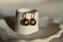Boucles d'oreilles Dormeuses rondes à fine perle 58 Facettes 3602b