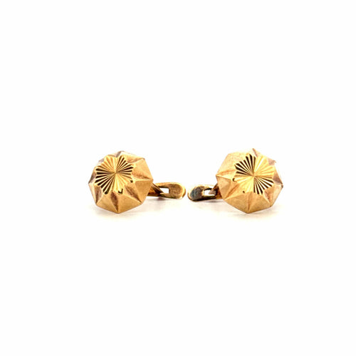 Boucles d'oreilles Dormeuses or jaune 58 Facettes 2-BOB2-GS35123