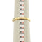 Bague 61 Bague Riviera avec diamants de 0,24 ct 58 Facettes 36981