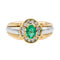 Bague 57 Bague Or jaune Emeraude 58 Facettes 2905361CN