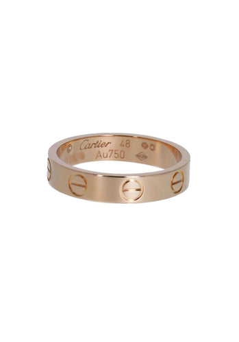 Bague 51 Bague CARTIER Love Alliance Or Rose 750/1000 58 Facettes 65264-61792
