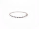Bracelet bracelet riviere de diamants et saphirs 2ct maille tennis en or blanc 58 Facettes 260237