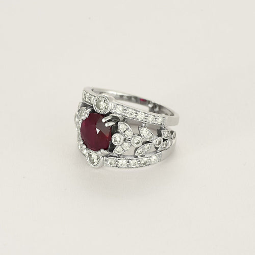 Bague 52 Bague en Or blanc 18k 58 Facettes B250539