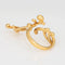 Bague Bague en or jaune 18 carats avec diamants Carrera y Carrera Origin, taille 7, forme articulée 58 Facettes G13589
