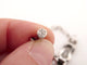 Bracelet bracelet FRED chance infinie mm diamants & chaine or blanc +cable vert 58 Facettes 263860