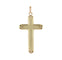 Collier Croix or jaune et perles d'or ancienne 58 Facettes CVP197