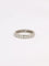 Bague Alliance or blanc diamants taille ancienne 58 Facettes J304