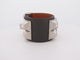 Bracelet bracelet HERMES collier de chien medor cdc cuir swift gris 58 Facettes 260089