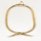 Collier Collier passementerie or jaune 58 Facettes ENG10528