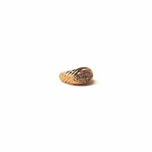 Bague Bague jonc godronnée 58 Facettes REF24034-198
