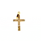 Pendentif Pendentif Croix or jaune diamants 58 Facettes 1FPE-GS33584