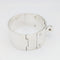 Bracelet Bracelet jonc Hermès Kelly en argent 58 Facettes 32406