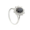 Bague Bague avec saphir et diamants 58 Facettes 29746